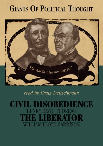 Stock image for Civil Disobedience And the Liberator: Library Edition for sale by The Yard Sale Store