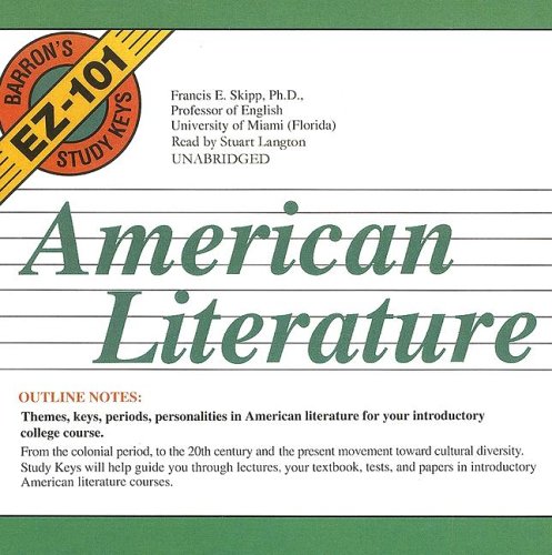 American Literature - - Francis E. Skipp