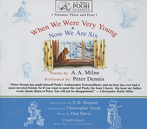9780786181933: When We Were Very Young And Now We Are Six: Library Edition: Volumes Three and Four (A.A. Milne's Pooh Classics)