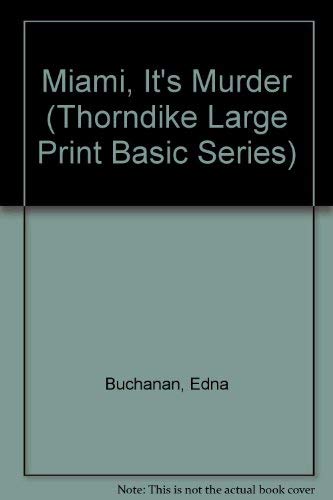 9780786200344: Miami, It's Murder (Thorndike Large Print Basic Series)