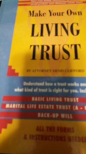 9780786201365: Make Your Own Living Trust (THORNDIKE LARGE PRINT SPECIAL EDITIONS SERIES)