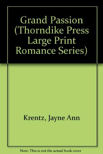 9780786201624: Grand Passion (Thorndike Press Large Print Romance Series)