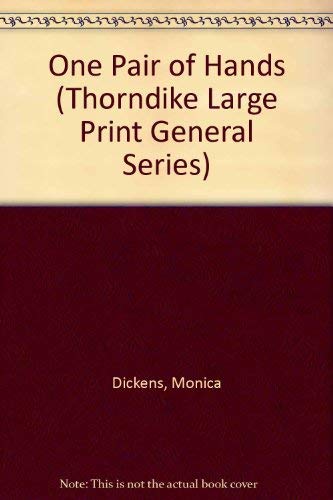 Beispielbild fr One Pair of Hands (Thorndike Large Print General Series) zum Verkauf von WorldofBooks