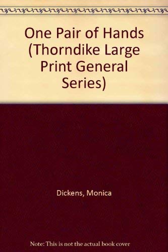 Stock image for One Pair of Hands (Thorndike Large Print General Series) for sale by WorldofBooks