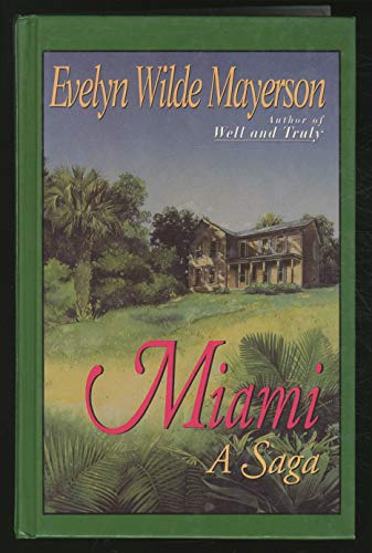 Stock image for Miami: A Saga (Large Print) for sale by Rainy Day Paperback