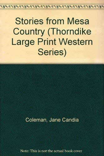 9780786207107: Stories from Mesa Country (Thorndike Press Large Print Western Series)