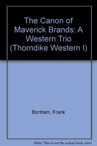 Stock image for The Canon of Maverick Brands for sale by Better World Books