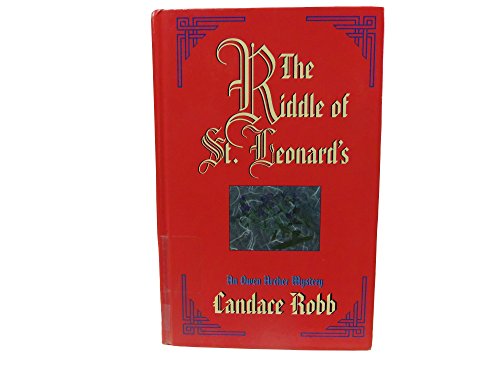 Imagen de archivo de The Riddle of St. Leonard's a la venta por ThriftBooks-Atlanta