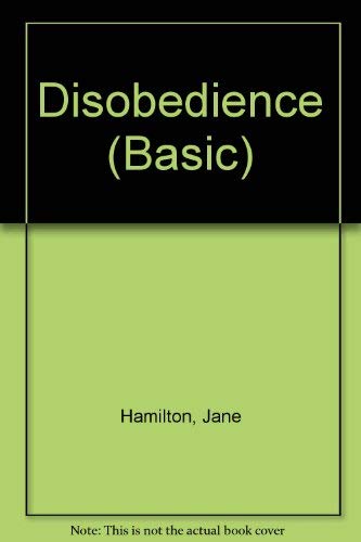 9780786231591: Disobedience (Thorndike Press Large Print Basic Series)