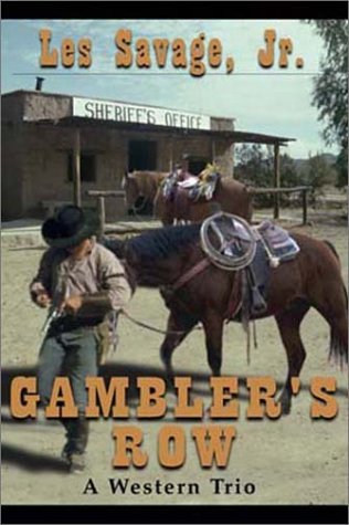 Beispielbild fr Gambler's Row: A Western Trio (Five Star First Edition Western Series) zum Verkauf von Books From California