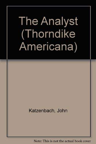 9780786243396: The Analyst (Thorndike Press Large Print Americana Series)