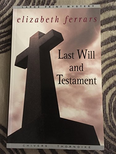 Stock image for Last Will and Testament for sale by Better World Books