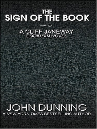 9780786275472: The Sign Of The Book: A Cliff Janeway Novel