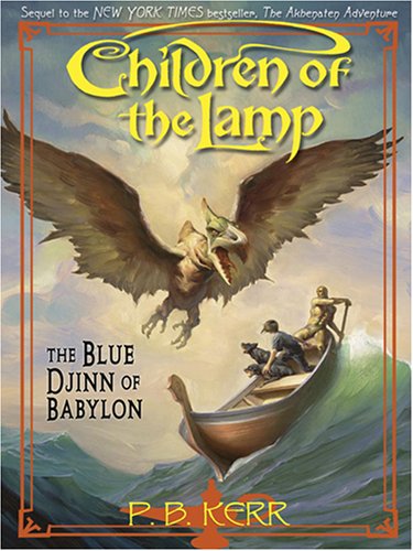 9780786291861: The Blue Djinn of Babylon (Children of the Lamp, 2)