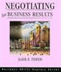 Imagen de archivo de Negotiating for Business Results (Business Skills Express Series) a la venta por medimops