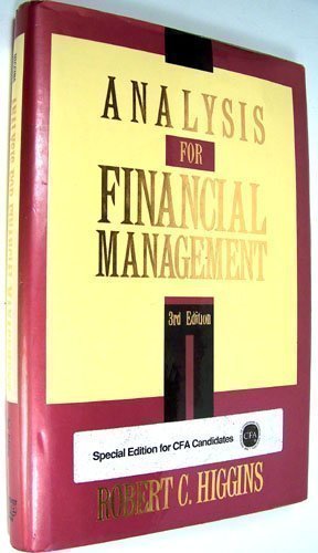 Beispielbild fr Analysis for Financial Management zum Verkauf von ThriftBooks-Atlanta