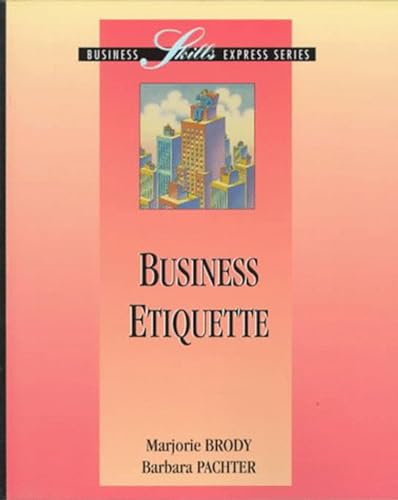 Stock image for Business Etiquette for sale by Better World Books