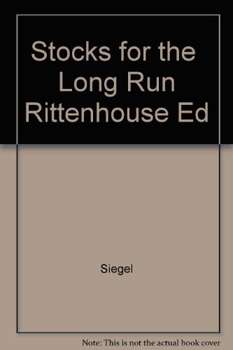 Stock image for Stocks for the Long Run Rittenhouse Ed for sale by WorldofBooks