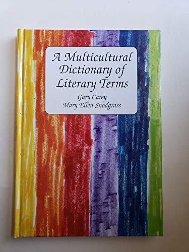 Beispielbild fr A Multicultural Dictionary of Literary Terms zum Verkauf von Better World Books