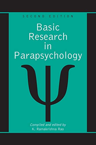 9780786410088: Basic Research in Parapsychology, 2d ed.