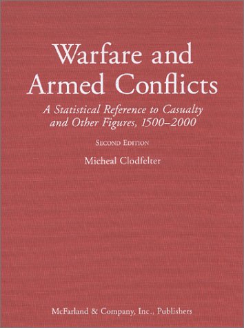 9780786412044: Warfare and Armed Conflicts: A Statistical Reference to Casualty and Other Figures 1500-1999