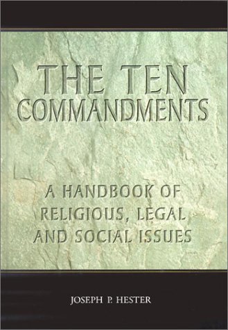 9780786414192: The Ten Commandments: A Handbook of Religious, Legal and Social Issues
