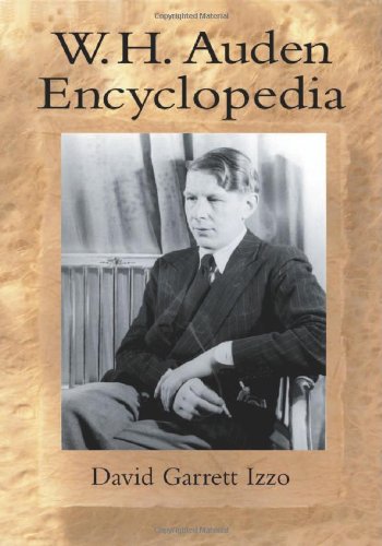 Imagen de archivo de W.H. Auden Encyclopedia a la venta por Irish Booksellers