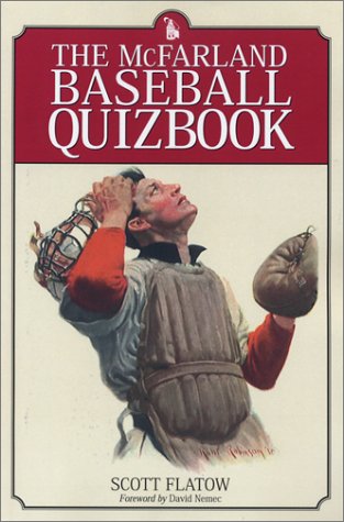 Stock image for The McFarland Baseball Quizbook for sale by Dorothy Meyer - Bookseller