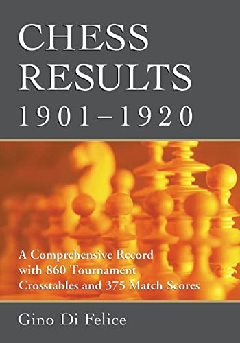 Chess Results 1901 - 1920