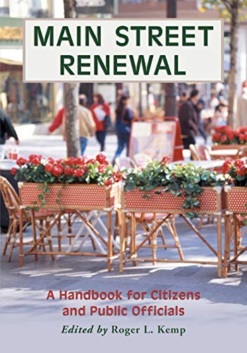 Stock image for Main Street Renewal: A Handbook for Citizens and Public Officials for sale by HPB-Red