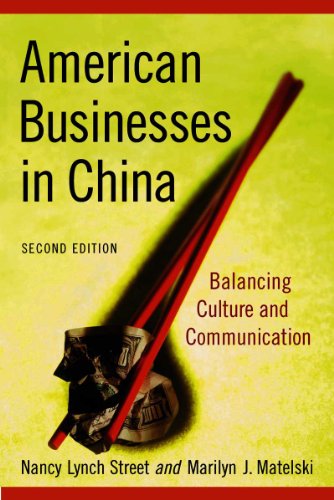 Imagen de archivo de American Businesses in China: Balancing Culture and Communication a la venta por Phatpocket Limited