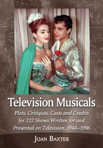 Imagen de archivo de Television Musicals: Plots, Critiques, Casts and Credits for 222 Shows Written for and Presented on Television, 1944-1996 a la venta por Revaluation Books