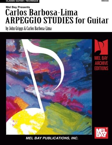 Stock image for Carlos Barbosa-Lima Arpeggio Studies for Guitar for sale by Books Unplugged