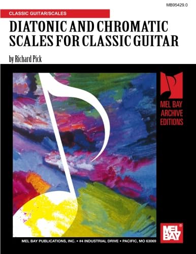 Stock image for Diatonic and Chromatic Scales: A Systematic Approach to Scale Playing for Guitar (Clasic Guitar) for sale by Ergodebooks