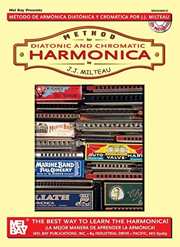 9780786607723: Method for diatonic and chromatic harmonica +cd