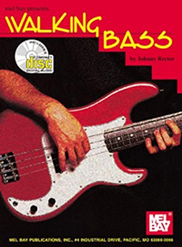 9780786608287: Walking bass guitare+cd (Mel Bay Presents)