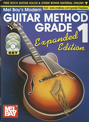 Stock image for Mel Bay Modern Guitar Method Grade 1, Expanded Edition (Book/CD/DVD Set) for sale by HPB-Ruby