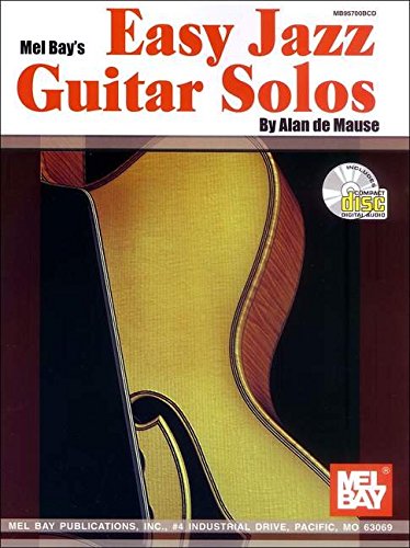 Imagen de archivo de Easy Jazz Guitar Solos [With CD (Audio)] (Mel Bay*s Value Line) a la venta por Mispah books