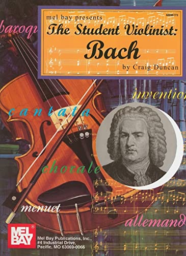 Beispielbild fr The Student Violinist: Bach zum Verkauf von Wonder Book
