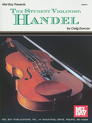 Imagen de archivo de The Student Violinist: Handel a la venta por Books From California