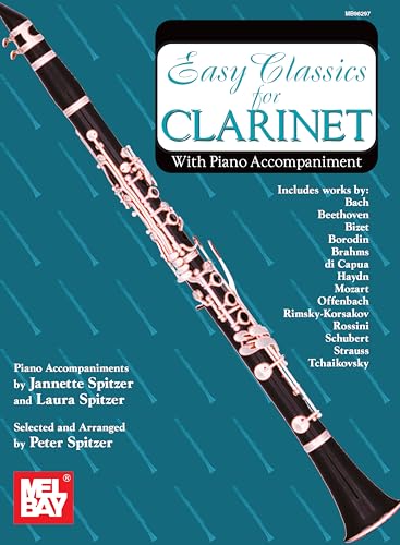 Beispielbild fr Easy Classics for Clarinet-with Piano Accompaniment zum Verkauf von HPB-Diamond