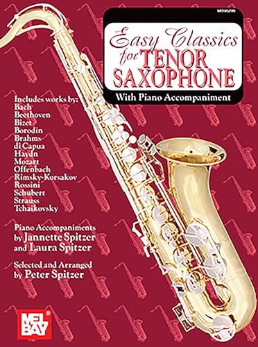 9780786624669: Easy Classics for Tenor Saxophone - with Piano Accompaniment