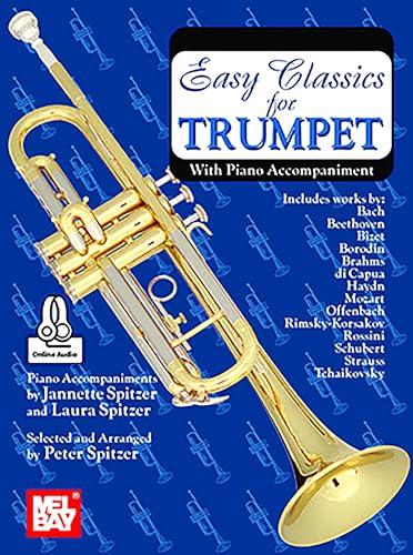 Stock image for Easy Classics for Trumpet-With Piano Accompaniment for sale by HPB-Emerald