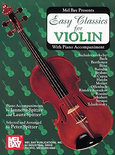 Beispielbild fr Easy Classics for Violin-with Piano Accompaniment zum Verkauf von Goodwill of Colorado