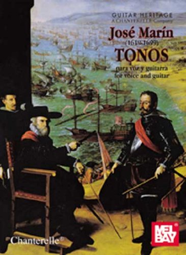 9780786627219: Jose Marin - Tonos (1619-1699 for Voice and Guitar)