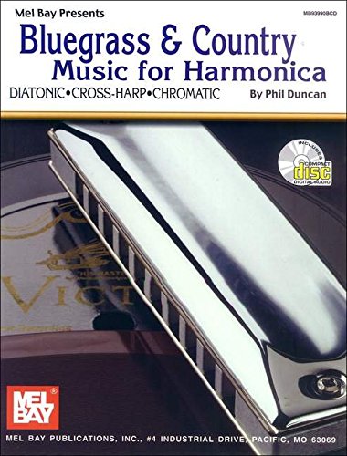 9780786628735: Bluegrass Country Music for Harmonica