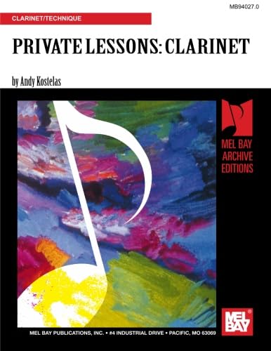 9780786632022: Private Lessons for Clarinet