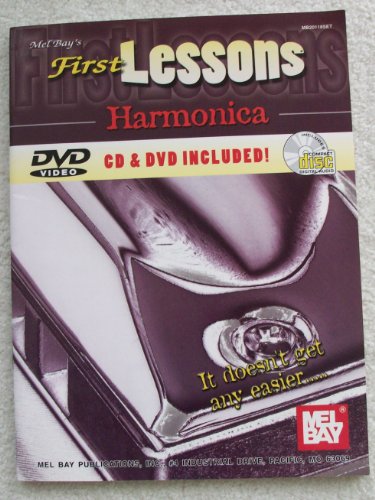 Imagen de archivo de First Lessons: Harmonica [With CDWith DVD] a la venta por ThriftBooks-Atlanta
