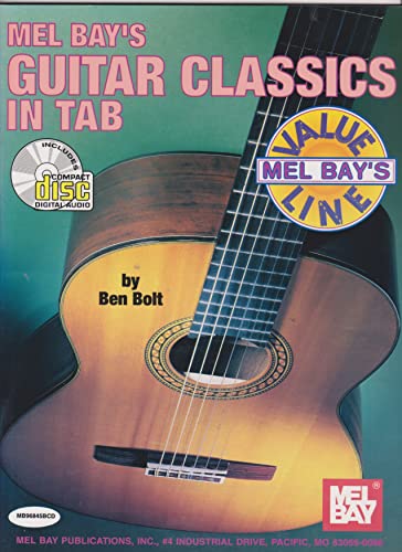 Stock image for Mel Bay's Guitar Classics in Tab (Mel Bay's Value Line) for sale by Half Price Books Inc.