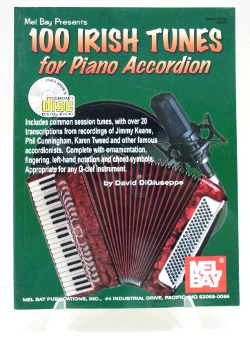 Imagen de archivo de 100 Irish Tunes for Piano Accordion a la venta por GoldenWavesOfBooks